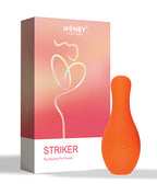 Honey Play Box Honey Play Box Striker the Bowling Pin Vibrator - Orange - Image 5