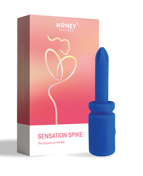 Honey Play Box Honey Play Box Sensation Spike the Screwdriver Vibrator - Blue - Image 4