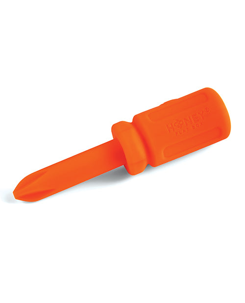 Honey Play Box Honey Play Box Sensation Spike the Screwdriver Vibrator - Orange - Image 2
