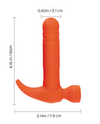 Honey Play Box Honey Play Box Love Tap the Hammer Vibrator - Orange - Image 3