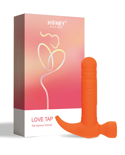 Honey Play Box Honey Play Box Love Tap the Hammer Vibrator - Orange - Image 4
