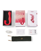 Honey Play Box Honey Play Box Joi Thrust 2 Thrusting G-Spot Vibrator & Clit Licker - Red - Image 3