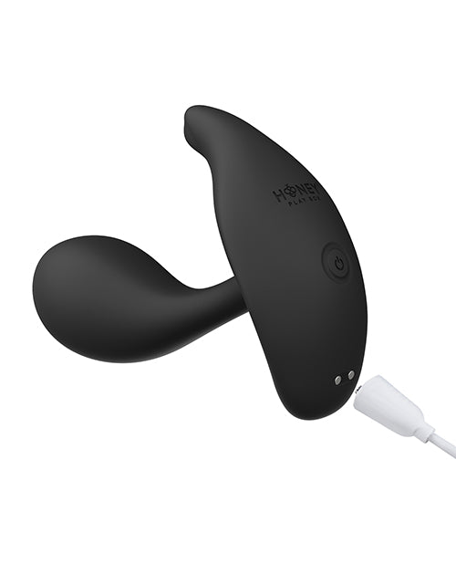Honey Play Box Honey Play Box Oly 2 Pressure Sensing App-Enabled Wearable Clit & G-Spot Vibrator - Black - Image 3