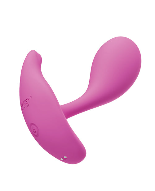 Honey Play Box Honey Play Box Oly 2 Pressure Sensing App-Enabled Wearable Clit & G-Spot Vibrator - Pink - Image 2