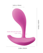 Honey Play Box Honey Play Box Oly 2 Pressure Sensing App-Enabled Wearable Clit & G-Spot Vibrator - Pink - Image 4