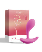 Honey Play Box Honey Play Box Oly 2 Pressure Sensing App-Enabled Wearable Clit & G-Spot Vibrator - Pink - Image 5