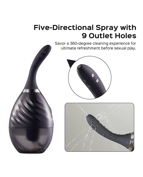 Honey Play Box Honey Play Box Bulby Auto Spray Anal Douche System - Black - Image 2