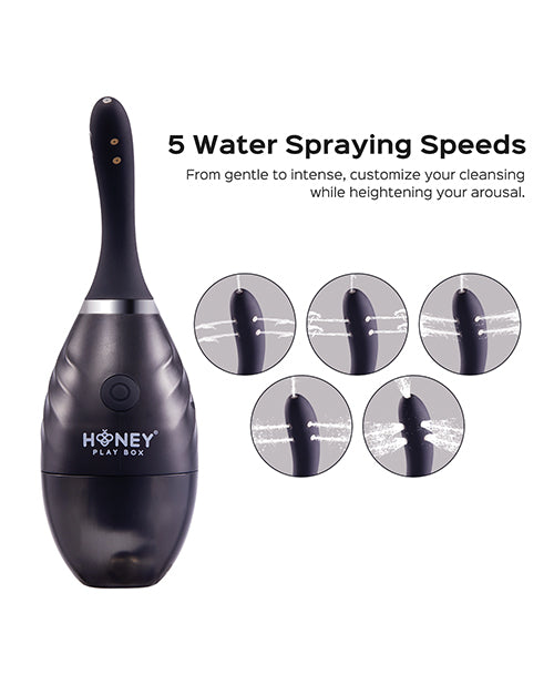 Honey Play Box Honey Play Box Bulby Auto Spray Anal Douche System - Black - Image 3