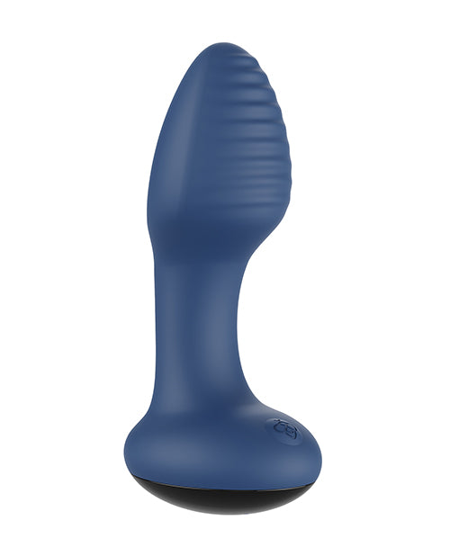 Honey Play Box Honey Play Box Frenzy Rotating Butt Plug - Blue