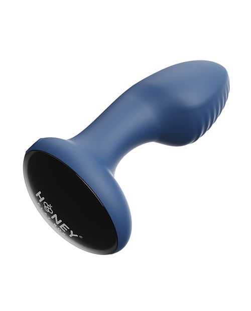 Honey Play Box Honey Play Box Frenzy Rotating Butt Plug - Blue - Image 3