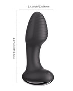 Honey Play Box Honey Play Box Frenzy Rotating Butt Plug - Black - Image 5