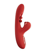 Honey Play Box Honey Play Box Tickler Wiggling G-Spot Vibrator & Tapping Clitoral Stimulator - Red