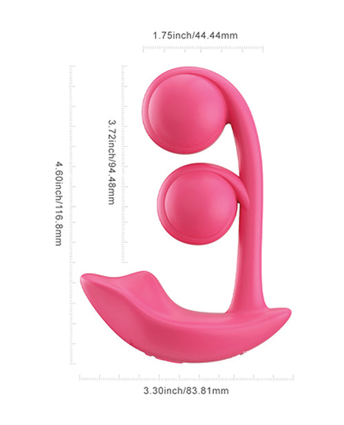 Honey Play Box Honey Play Box Melody Twin Balls Clit & G-Spot Vibrator - Pink - Image 5