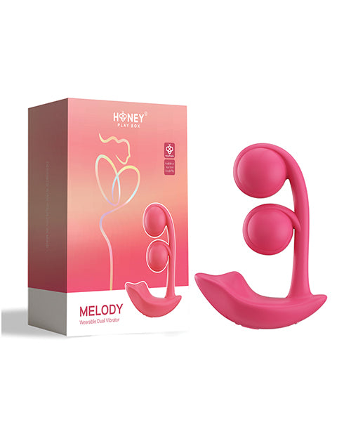 Honey Play Box Honey Play Box Melody Twin Balls Clit & G-Spot Vibrator - Pink - Image 6