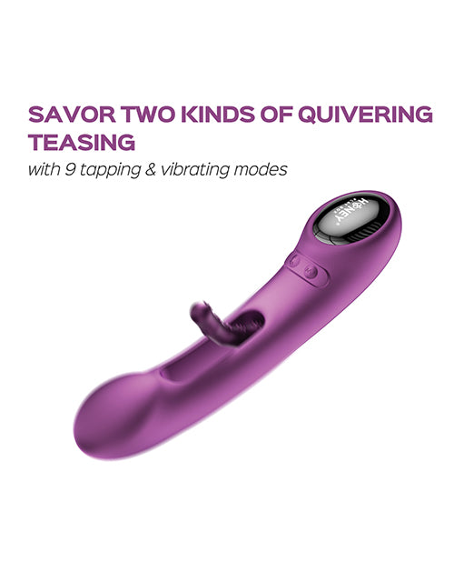 Honey Play Box Honey Play Box Tempo Pressure Sensing App-Controlled Flapping Vibrator - Purple - Image 3