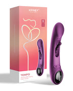 Honey Play Box Honey Play Box Tempo Pressure Sensing App-Controlled Flapping Vibrator - Purple - Image 5