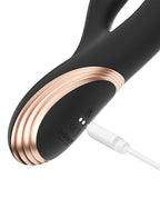 Honey Play Box Honey Play Box Gem Twin Balls Rabbit Vibrator - Black - Image 4