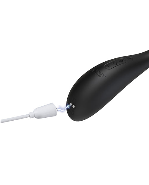 Honey Play Box Honey Play Box Puff App-Controlled Inflatable Kegel Ball - Black - Image 5