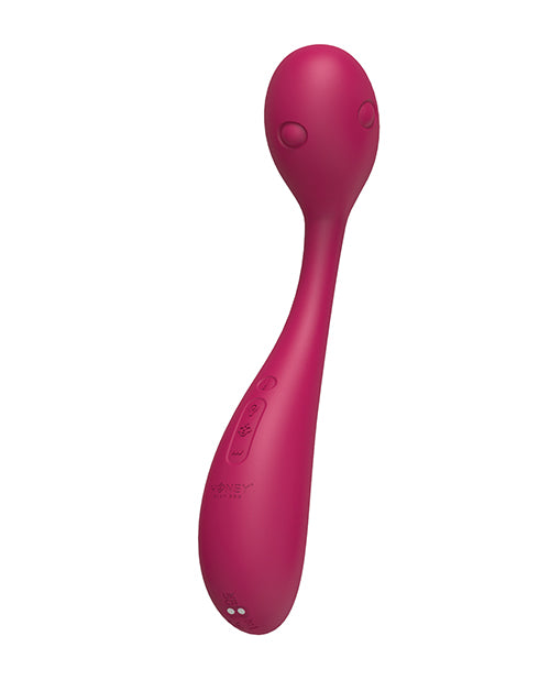 Honey Play Box Honey Play Box Puff App-Controlled Inflatable Kegel Ball - Dark Red - Image 3