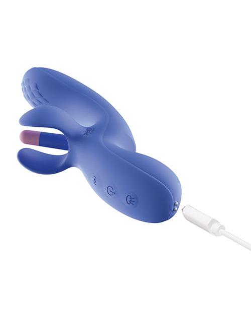 Honey Play Box Honey Play Box Fortexa Kinky Finger Flapping Clit & G-Spot Vibrator - Blue - Image 4
