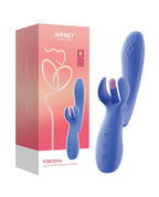 Honey Play Box Honey Play Box Fortexa Kinky Finger Flapping Clit & G-Spot Vibrator - Blue - Image 6
