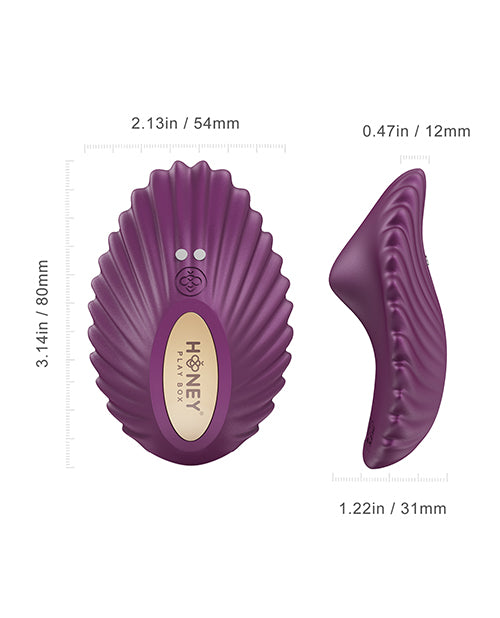 Honey Play Box Honey Play Box Pearl 2 App-Controlled Panty Vibrator - Purple - Image 4