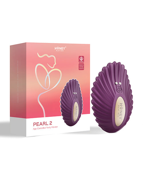 Honey Play Box Honey Play Box Pearl 2 App-Controlled Panty Vibrator - Purple - Image 6