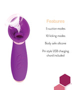 Honey Play Box Honey Play Box Seduction Suction Clitoral Stimulator - Pink - Image 2