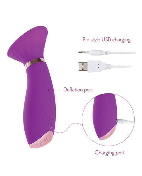 Honey Play Box Honey Play Box Seduction Suction Clitoral Stimulator - Pink - Image 3