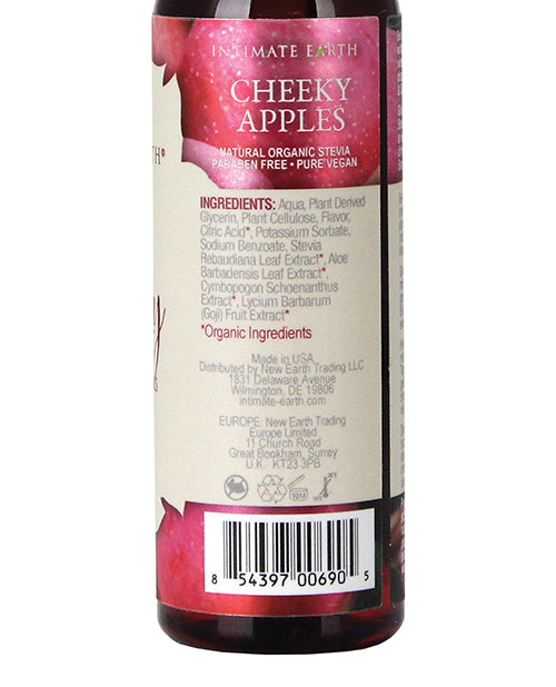Intimate Earth Intimate Earth Natural Flavors Glide - 120 ml - Naughty Peaches - Image 2
