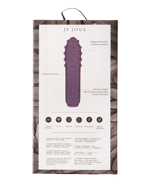 Je Joue Je Joue Duet Bullet Vibrator - Purple - Image 4