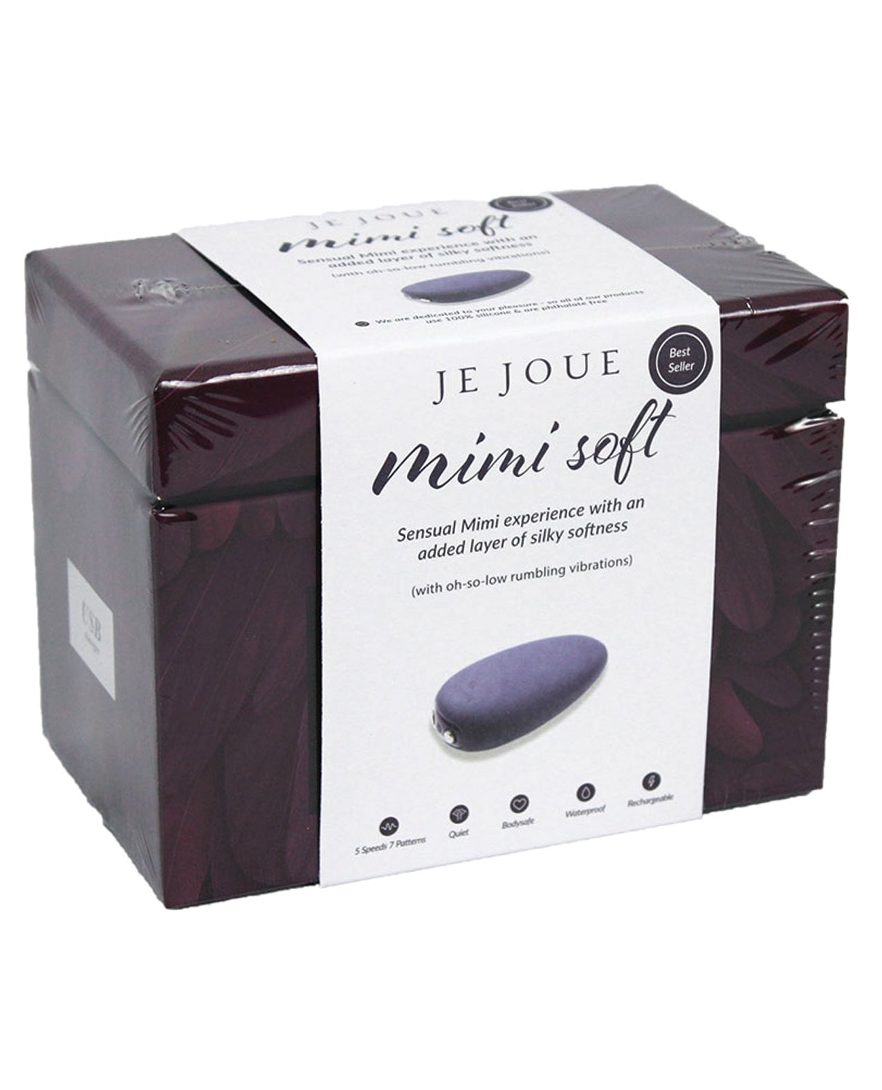 Je Joue Je Joue Mimi Soft Clitoral Vibrator - Black - Image 2