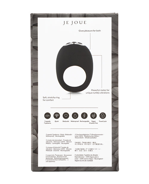 Je Joue Je Joue Mio Vibrating Penis Ring - Purple - Image 6