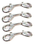 Kinklab KinkLab Nickel Plated Snap Hooks - Pack of 4