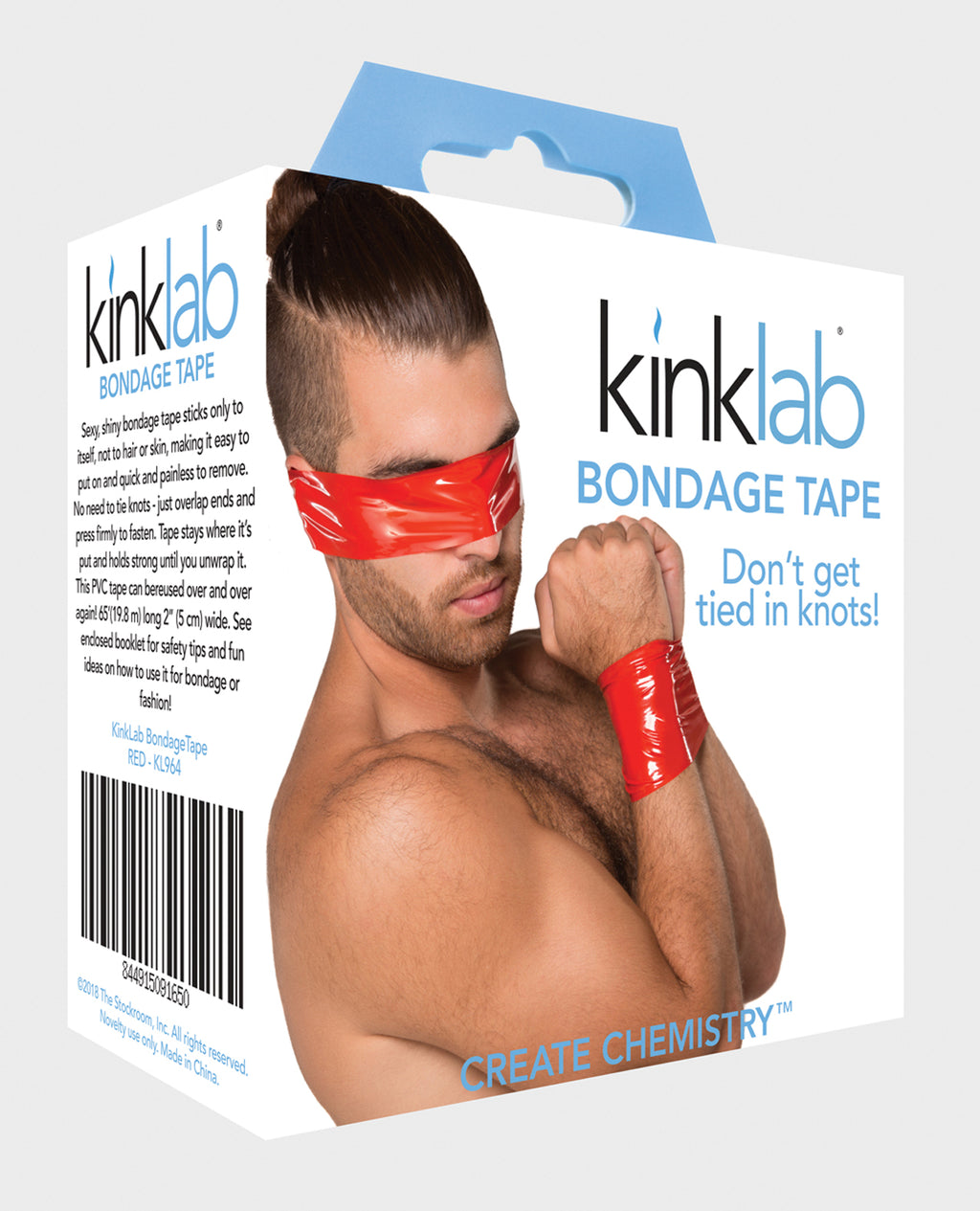 Kinklab KinkLab Bondage Tape - Red - Image 2