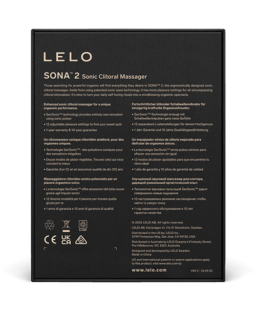 Lelo LELO Sona 2 - Cerise - Image 5