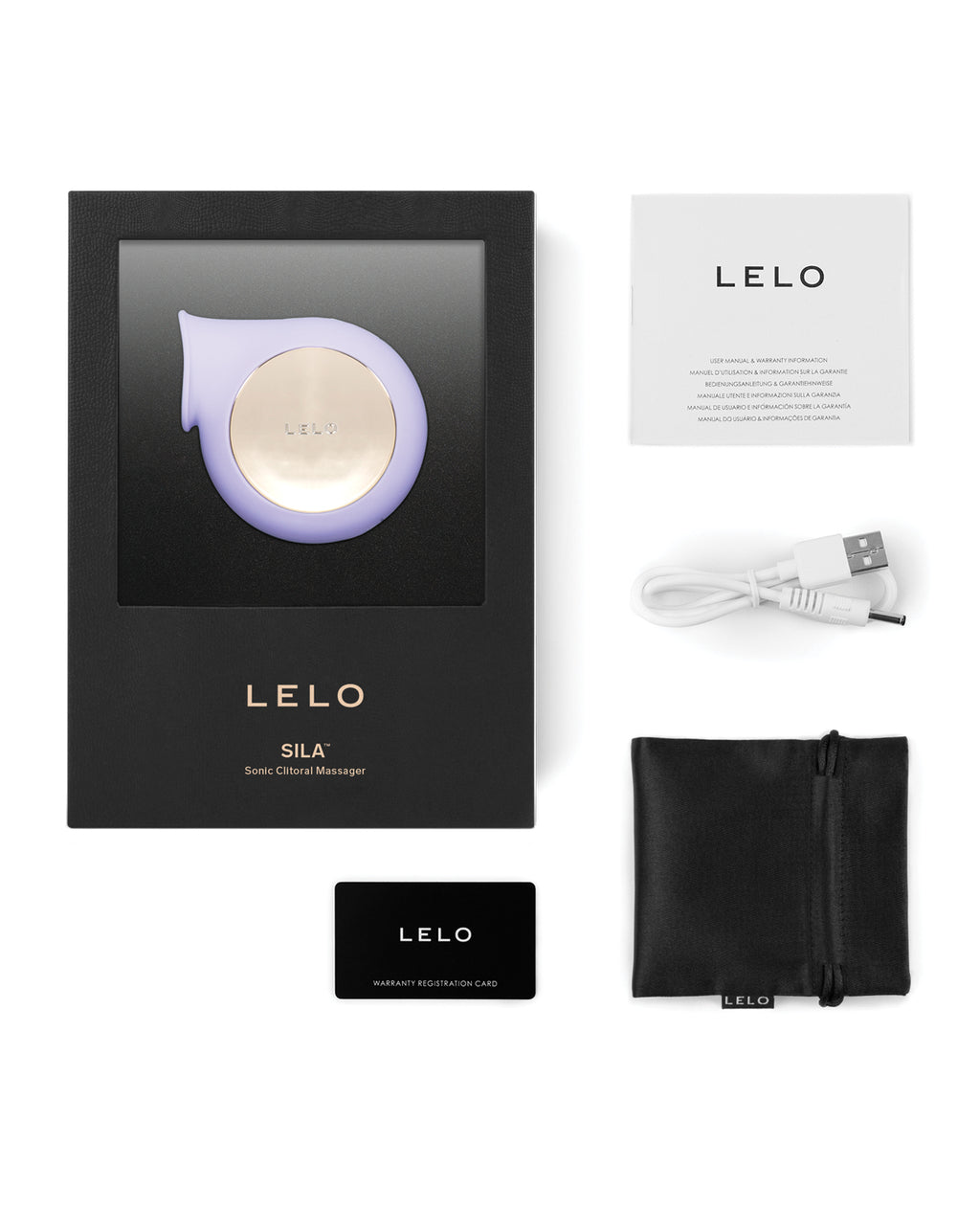 Lelo LELO Sila Sonic Clitoral Massager - Lilac - Image 4