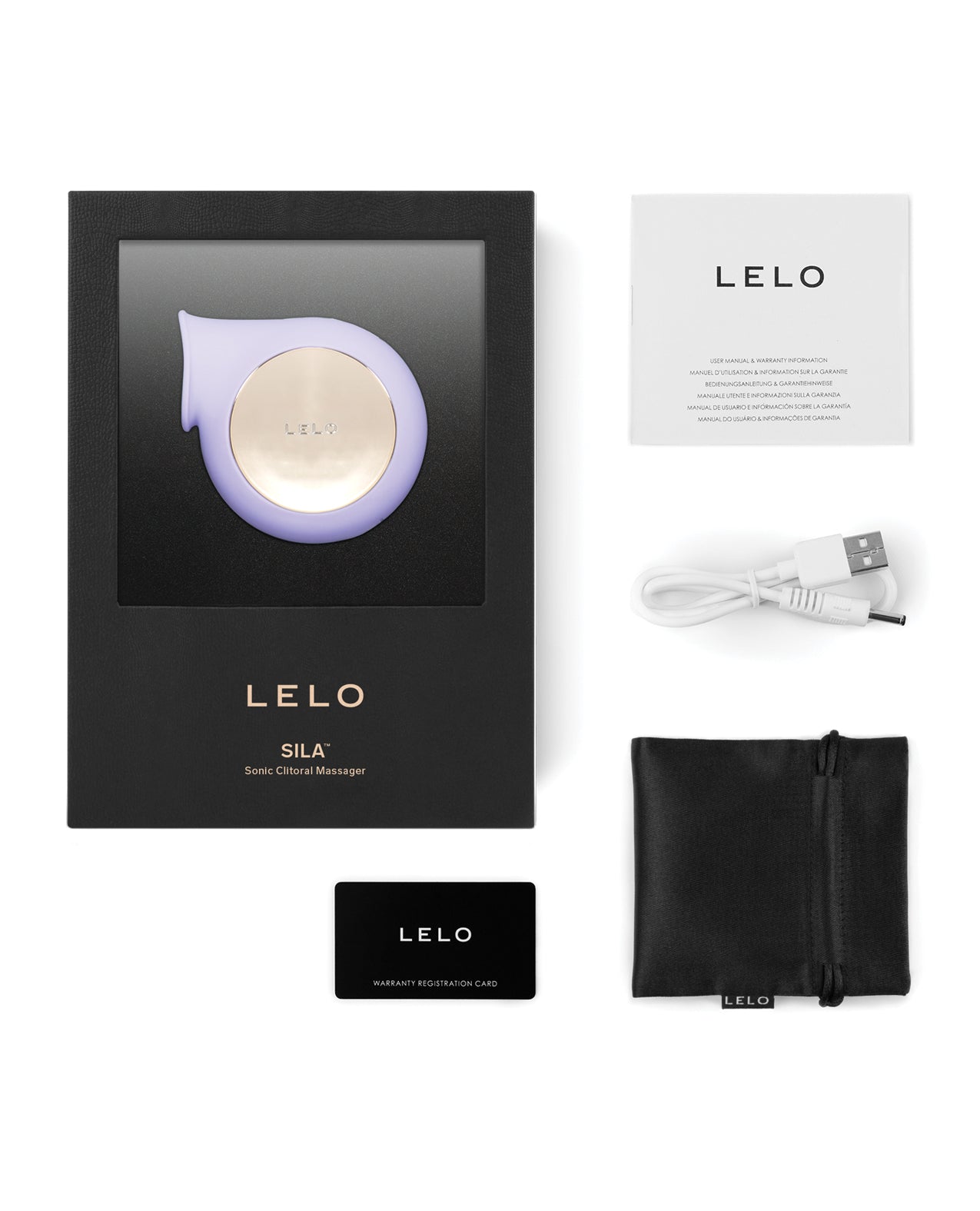 Lelo LELO Sila Sonic Clitoral Massager - Lilac - Image 4