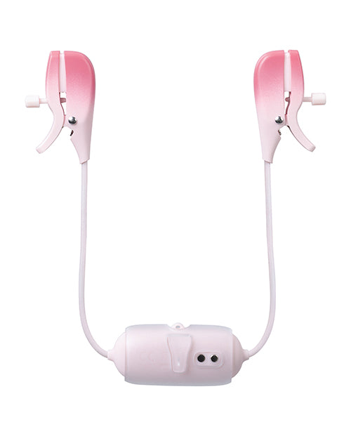 Lovense Lovense Gemini Vibrating Nipple Clamps - Pink - Image 2