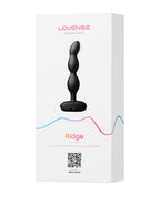 Lovense Lovense Ridge Bumpy Anal Plug - Black - Image 5
