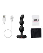 Lovense Lovense Ridge Bumpy Anal Plug - Black - Image 4