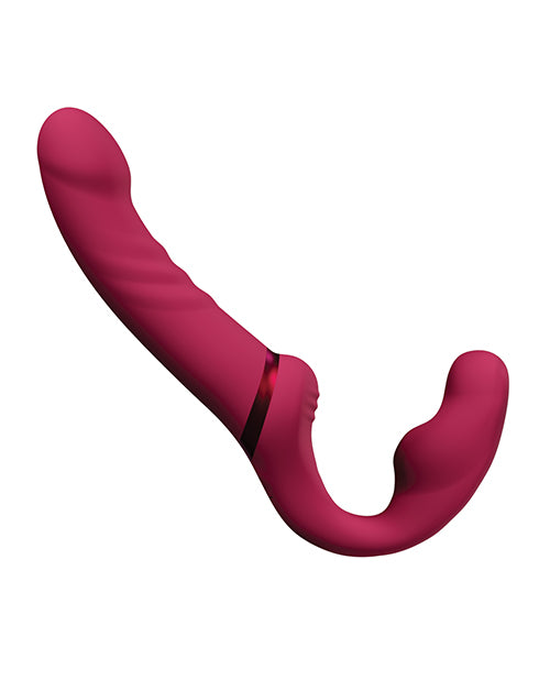 Lovense Lovense Lapis Vibrating Strapless Strap-On - Pink