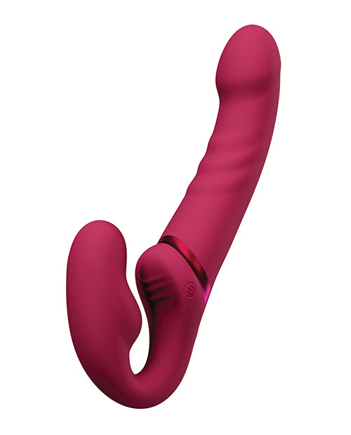Lovense Lovense Lapis Vibrating Strapless Strap-On - Pink - Image 2
