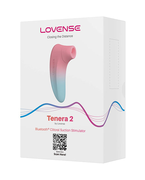 Lovense Lovense Tenera 2 Bluetooth Clitoral Suction Stimulator - Pink/Blue - Image 5