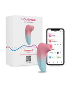 Lovense Lovense Tenera 2 Bluetooth Clitoral Suction Stimulator - Pink/Blue - Image 6