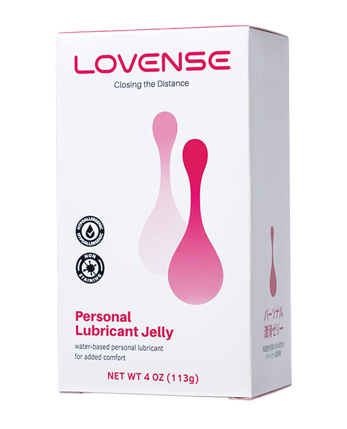 Lovense Lovense Personal Lubricant Jelly - 4 oz - Unscented - Image 2
