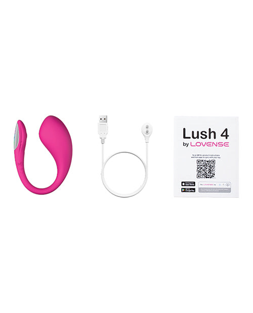 Lovense Lovense Lush 4.0 Bluetooth G-Spot Egg Camming Vibrator - Pink - Image 6