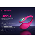 Lovense Lovense Lush 4.0 Bluetooth G-Spot Egg Camming Vibrator - Pink - Image 8