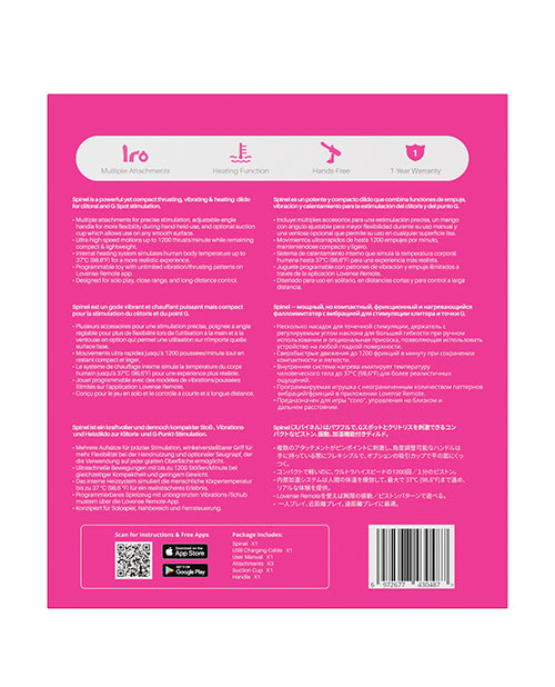 Lovense Lovense Spinel Massage Gun - Multi-Color - Image 8