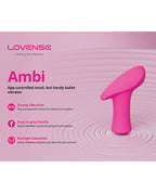 Lovense Lovense Ambi App-Controlled Bullet Vibrator - Pink - Image 4